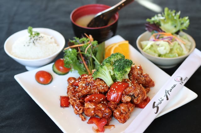 Sesame Chicken.