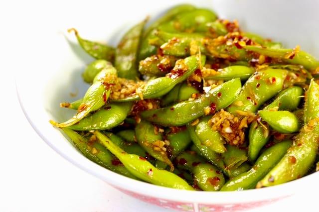 Spicy Edamame.