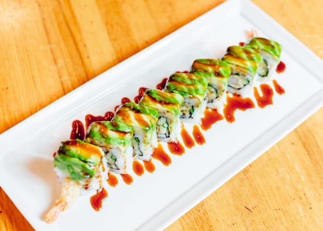 Green Dragon Roll.