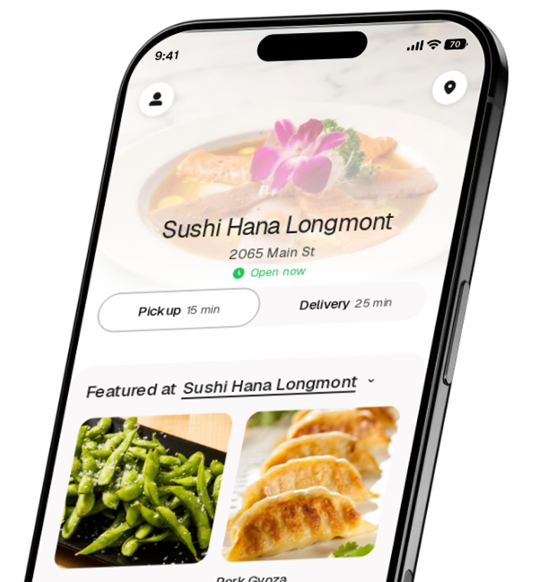 Sushi Hana Longmont app preview