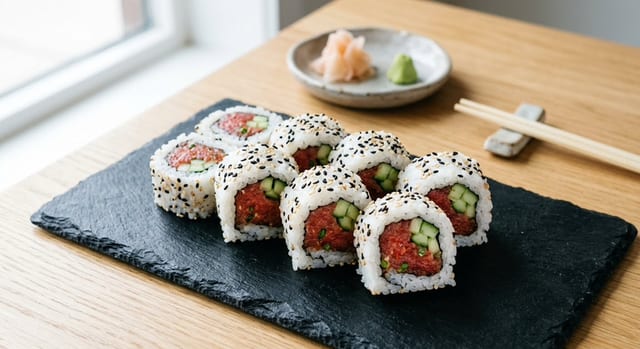 Spicy Tuna Roll.