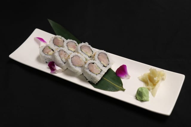 White Tuna Ginger Roll.