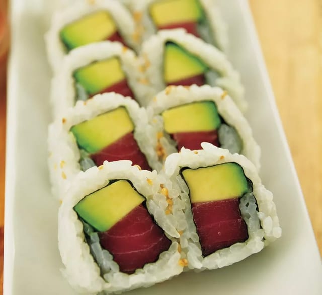 Tuna & Avocado Roll.
