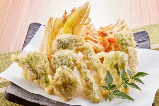 Assorted Tempura Dinner.