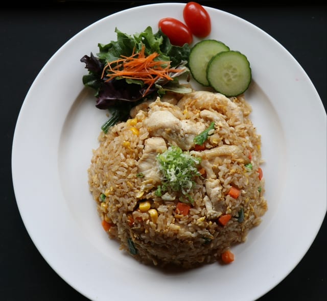 Pork Fried Rice Dinner.