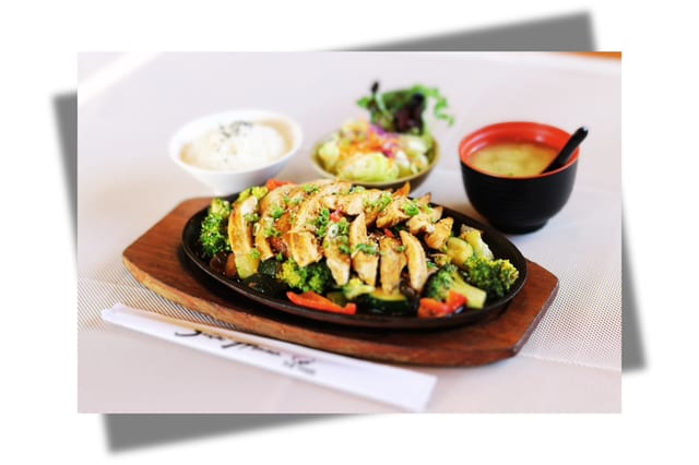 Chicken Teriyaki Dinner.