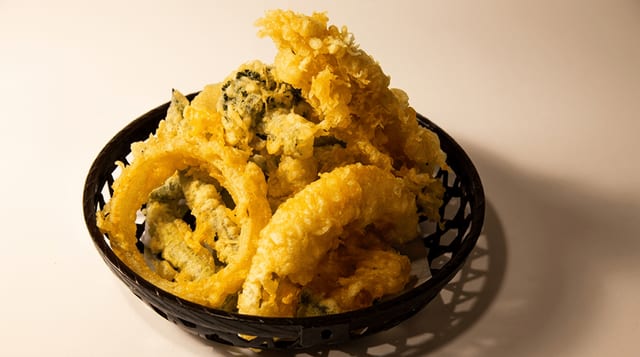 Vegetable Tempura.