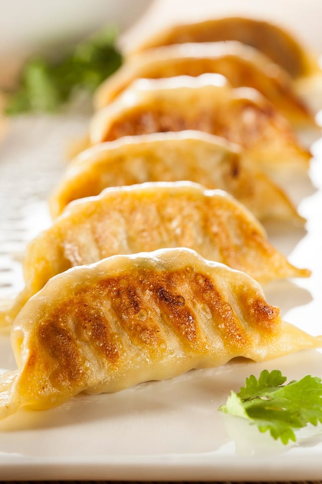 Pork Gyoza.