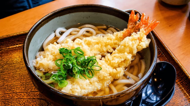 Tempura Udon.